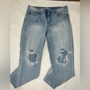 Women’s high rise mom jeans